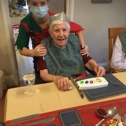 Christmas Lunch at Pinewood Residential Home Budleigh Exmouth 